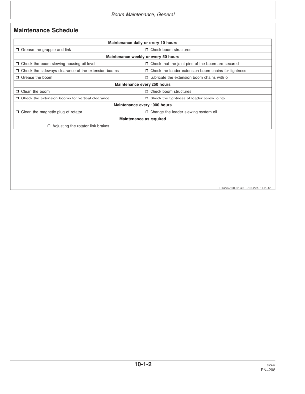 John Deere 1710D Forwarders Operator's Manuals (F065851) - Image 4