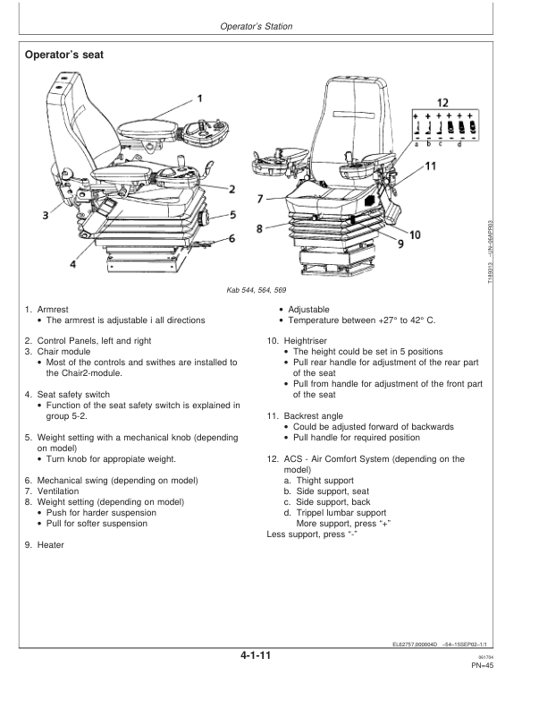 John Deere 1110D Forwarders Operator's Manuals (F065859) - Image 2