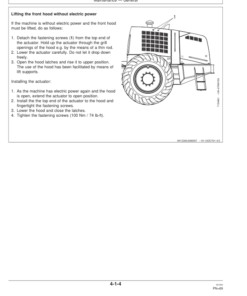 Alternative view of John Deere 1270D Wheeled Harvesters Operator's Manuals (F066327)
