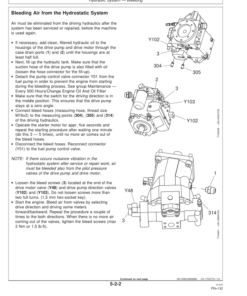 Alternative view of John Deere 770D Wheeled Harvesters Operator's Manuals (F066348)