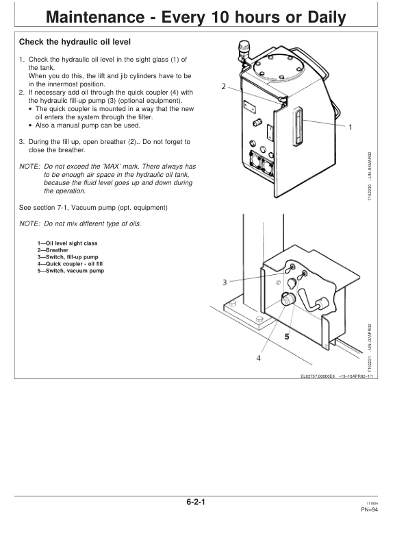 John Deere 1710D Forwarders Operator's Manuals (F067040) - Image 2