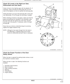 Alternative view of John Deere 770D Wheeled Harvesters Operator's Manuals (F069298)