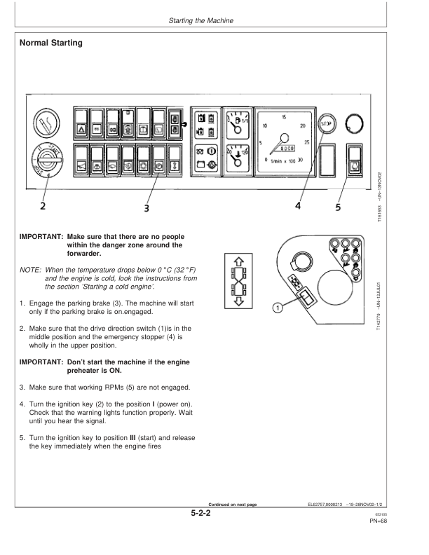 John Deere 1010D Forwarders Operator's Manuals (F069353) - Image 2