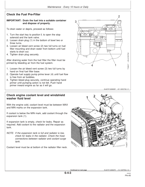 John Deere 1110D Forwarders Operator's Manuals (F069364) - Image 3