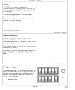 Alternative view of John Deere 1110D Forwarders Operator's Manuals (F069364)