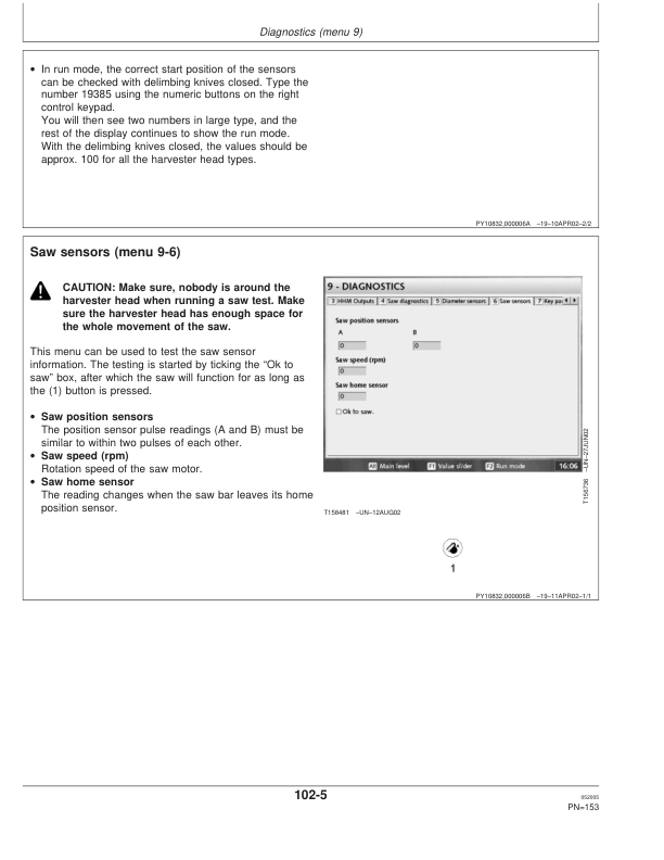 John Deere TIMBERMATIC 300 TIMBERJACK Measuring And Control Systems Operator's Manuals (F069467) - Image 2