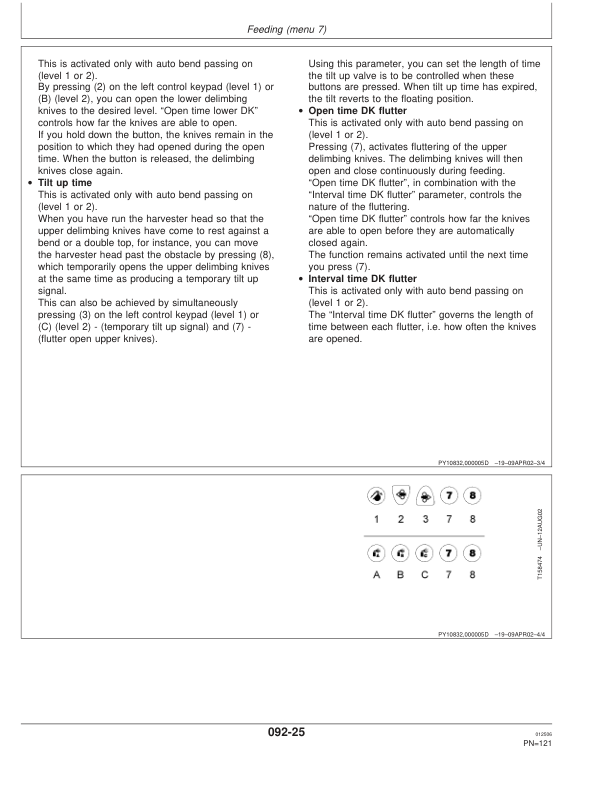 John Deere TIMBERMATIC 300 TIMBERJACK Measuring And Control Systems Operator's Manuals (F070128) - Image 2
