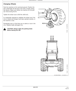 Alternative view of John Deere 1270D Wheeled Harvesters Operator's Manuals (F070259)