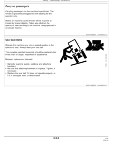 Alternative view of John Deere 1110D Forwarders Operator's Manuals (F070966)