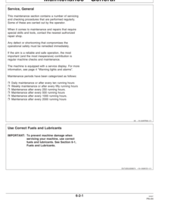 Alternative view of John Deere 1010D Forwarders Operator's Manuals (F071533)