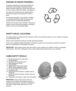 Alternative view of John Deere 1110E T3, 1210E T3, 1510E T3 Forwarders Operator's Manuals (F074183)