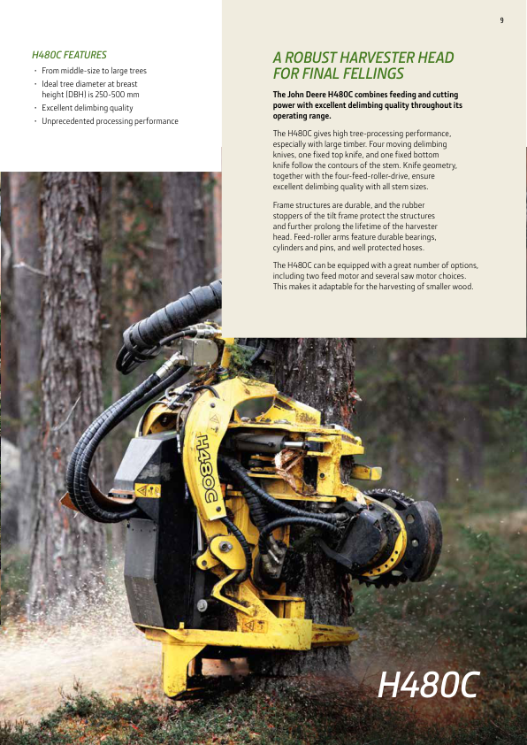 John Deere H270 Harvesting Heads Operator's Manuals (F075702) - Image 3