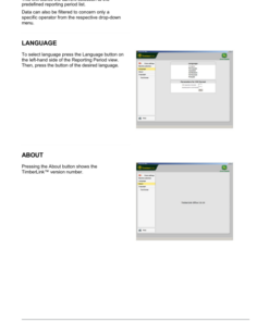 Alternative view of John Deere TIMBERLINK Measuring And Control Systems Operator's Manuals (F076796)