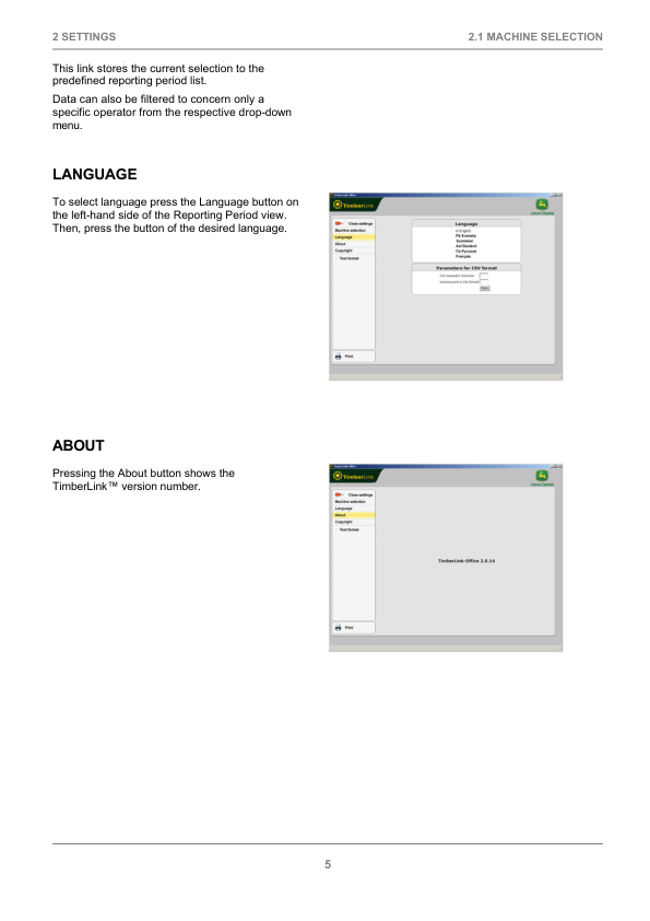 John Deere TIMBERLINK Measuring And Control Systems Operator's Manuals (F076796) - Image 2