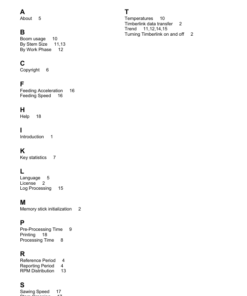 Alternative view of John Deere TIMBERLINK, 1070E, 1170E, 1270E, 1470E Measuring And Control Systems Operator's Manuals (F076802)