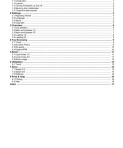 Alternative view of John Deere TIMBERLINK, 810E, 1010E, 1110E, 1210E, 1510E, 1910E Measuring And Control Systems Operator's Manuals (F076808)