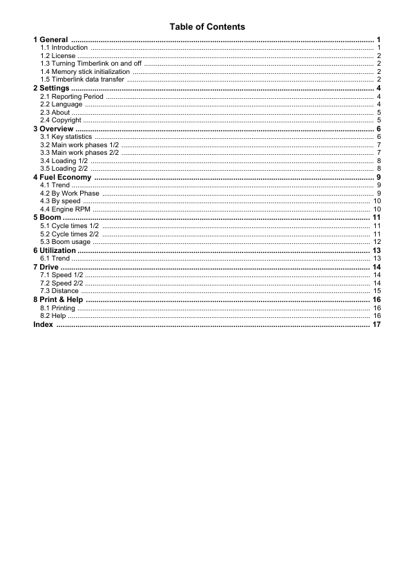 John Deere TIMBERLINK, 810E, 1010E, 1110E, 1210E, 1510E, 1910E Measuring And Control Systems Operator's Manuals (F076808) - Image 2