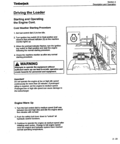 Alternative view of John Deere 635 Knuckleboom Loader Operator's Manuals (F276727)