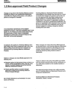 Alternative view of John Deere 20 INCH Stt Disc Saw Felling Heads Operator's Manuals (F276738)