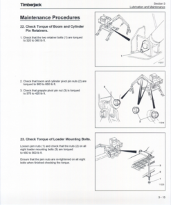 Alternative view of John Deere 330, 430 Knuckleboom Loader Operator's Manuals (F276840)
