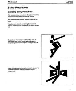 Alternative view of John Deere 735 Shovel Logger Operator's Manuals (F276844)