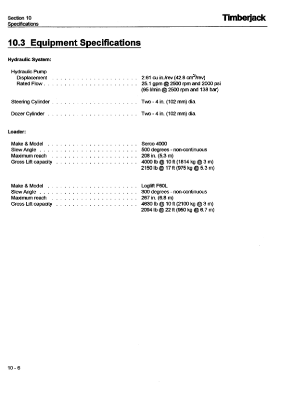 John Deere 230 Forwarders Operator's Manuals (F278399) - Image 3