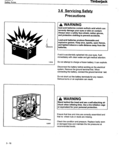 Alternative view of John Deere 560, 660 Skidders Operator's Manuals (F278465)