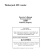 John Deere 635 Knuckleboom Loader Operator's Manuals (F283742)
