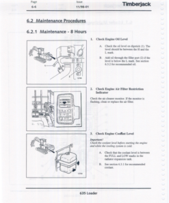 Alternative view of John Deere 635 Knuckleboom Loader Operator's Manuals (F284552)