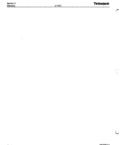 Alternative view of John Deere 608 Tracked Harvesters Operator's Manuals (F284676)