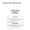 John Deere 608 Tracked Harvesters Operator's Manuals (F284678)