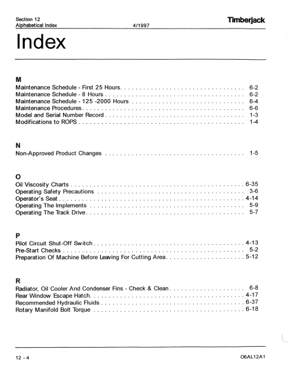 John Deere 608 Tracked Harvesters Operator's Manuals (F284726) - Image 3