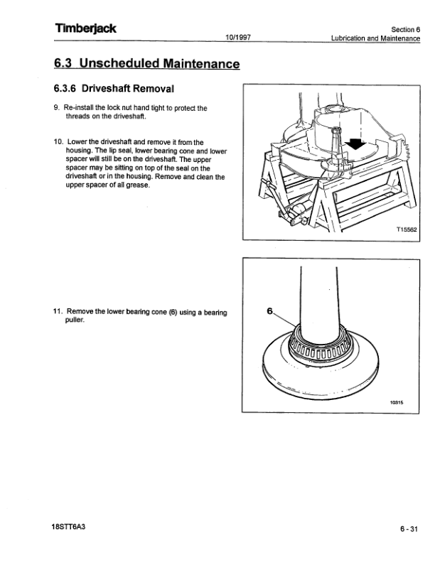 John Deere 18 INCH Stt Disc Saw Felling Heads Operator's Manuals (F286567) - Image 2