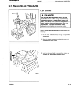 Alternative view of John Deere 20 INCH Dtt Disc Saw Felling Heads Operator's Manuals (F288075)