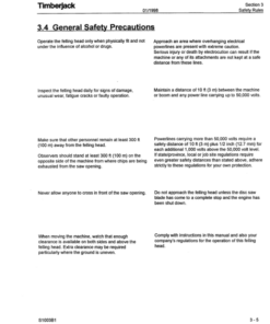 Alternative view of John Deere 24 INCH Stt Disc Saw Felling Heads Operator's Manuals (F288081)