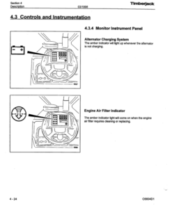 Alternative view of John Deere 560, 660 Skidders Operator's Manuals (F288525)