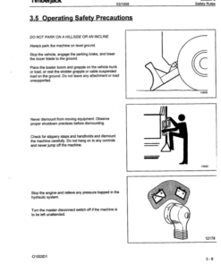 Alternative view of John Deere 460 EURO Skidders Operator's Manuals (F290095)
