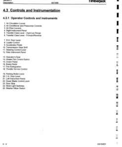 Alternative view of John Deere 610 Forwarders Operator's Manuals (F293658)