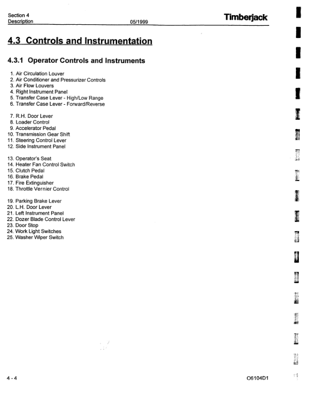 John Deere 610 Forwarders Operator's Manuals (F293658) - Image 2