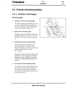 Alternative view of John Deere 608L Tracked Feller Bunchers Operator's Manuals (F294257)
