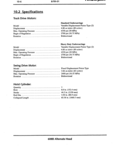 Alternative view of John Deere 608B Tracked Harvesters Operator's Manuals (F294828)