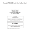 John Deere FD122 Dtt Disc Saw Felling Heads Operator's Manuals (F295411)