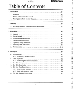Alternative view of John Deere S586 Stt Disc Saw Felling Heads Operator's Manuals (F295729)