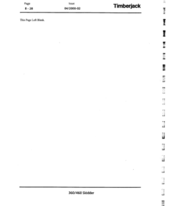 Alternative view of John Deere 360, 460 Skidders Operator's Manuals (F296047B)
