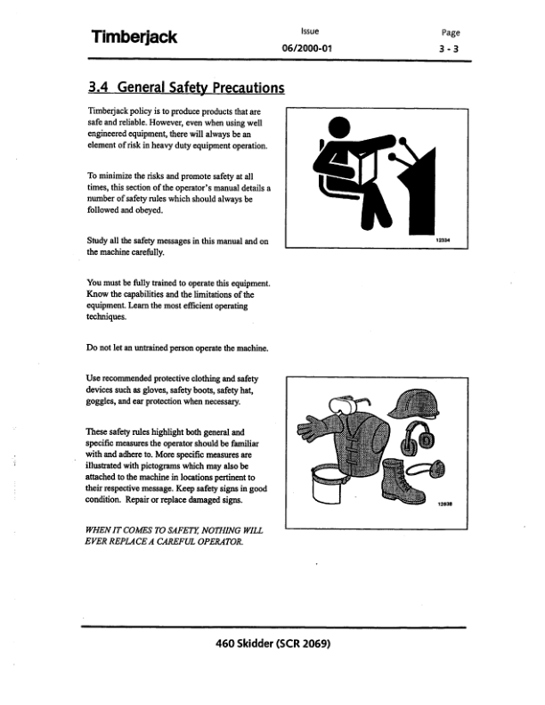 John Deere 460 Skidders Operator's Manuals (F298132) - Image 2