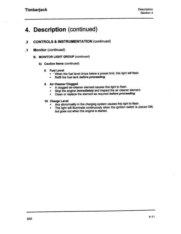 John Deere 835 Knuckleboom Loader Operator's Manuals (F304593) - Image 3