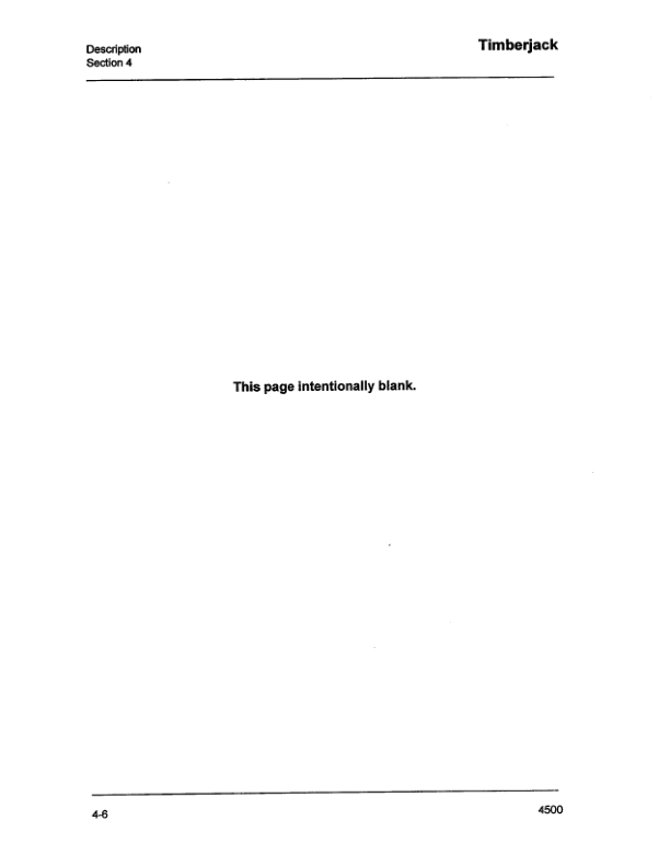 John Deere 4500 Delimbers Operator's Manuals (F304595) - Image 2