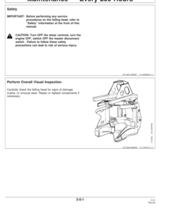Alternative view of John Deere FB20 Wheeled Feller Bunchers Operator's Manuals (F381447)