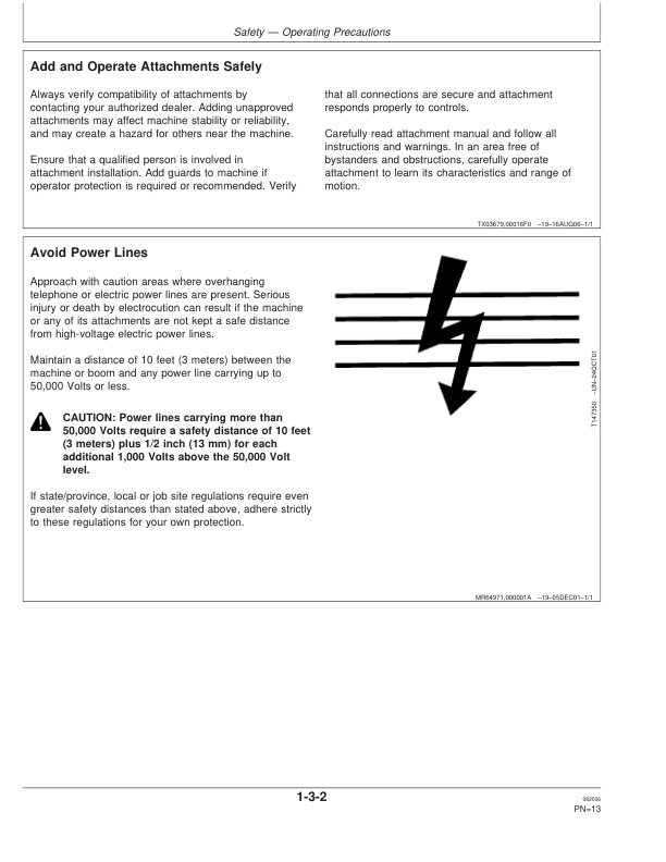 John Deere FG18 Tracked Feller Bunchers Operator's Manuals (F382266) - Image 2