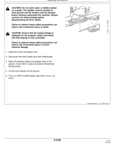 Alternative view of John Deere 848G, 660D Skidders Operator's Manuals (F386464)